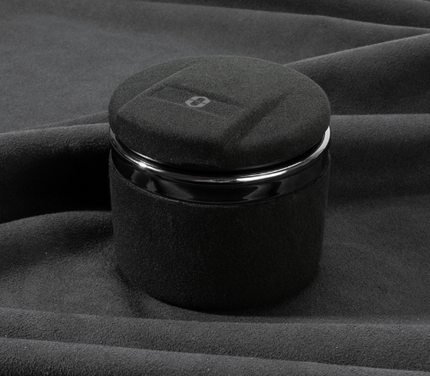 AITO WENJIE Car Ashtray with Lid – M5 M7 M9 Anti-Fly Ash Suede Interior Accessory