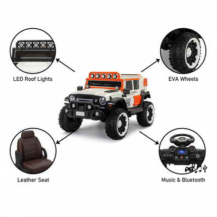 12V Ride On Car Features