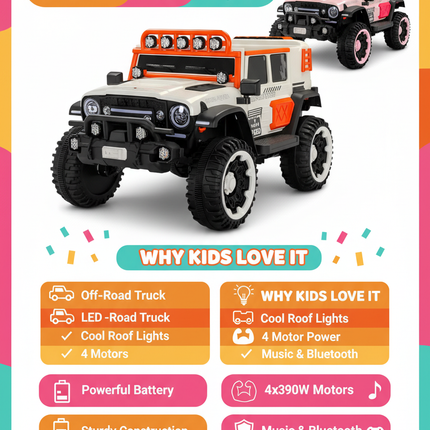 12V Ride On Car Fun Info