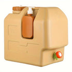 20L Camping Water Jug with Portable Faucet — Durable PE, Compact