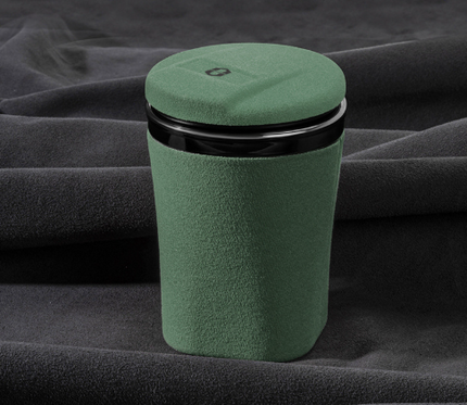 AITO WENJIE Car Ashtray with Lid – M5 M7 M9 Anti-Fly Ash Suede Interior Accessory