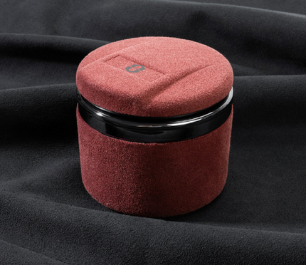 AITO WENJIE Car Ashtray with Lid – M5 M7 M9 Anti-Fly Ash Suede Interior Accessory