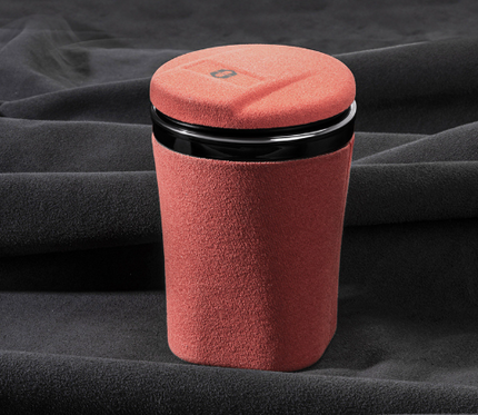 AITO WENJIE Car Ashtray with Lid – M5 M7 M9 Anti-Fly Ash Suede Interior Accessory