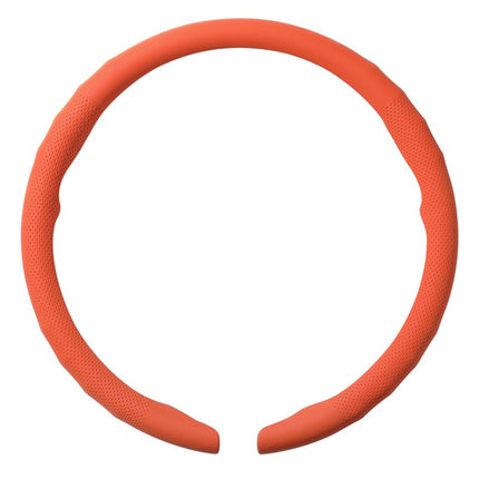 Nappa Leather Steering Wheel Cover — 2 Styles, 12 Colors, 38cm