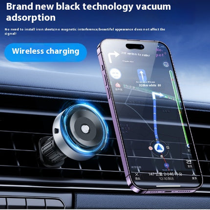 Magnetic Car Phone Mount X8Q — 16 Magnets, 360° & Wireless Charging