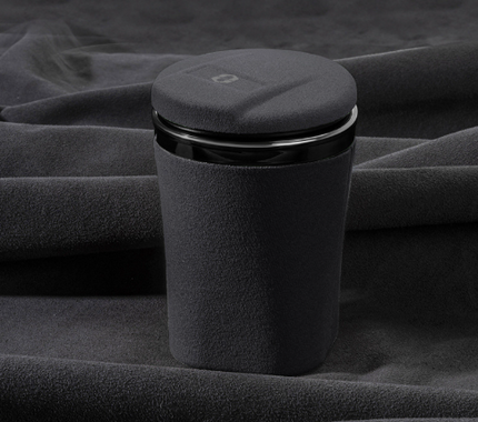 AITO WENJIE Car Ashtray with Lid – M5 M7 M9 Anti-Fly Ash Suede Interior Accessory
