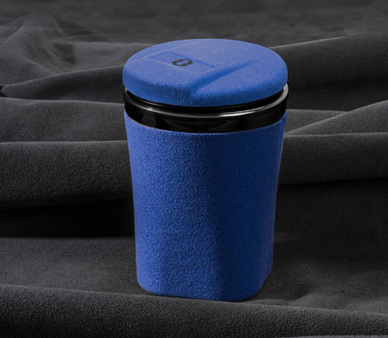 AITO WENJIE Car Ashtray with Lid – M5 M7 M9 Anti-Fly Ash Suede Interior Accessory