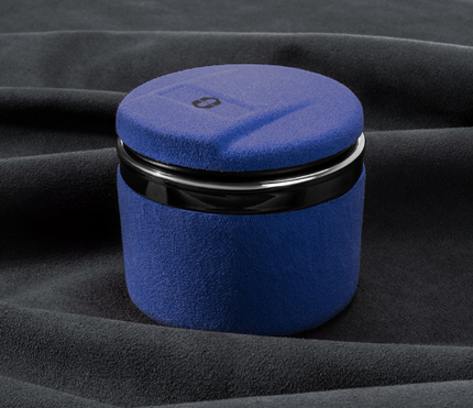 AITO WENJIE Car Ashtray with Lid – M5 M7 M9 Anti-Fly Ash Suede Interior Accessory