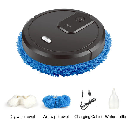 Donirt Smart Robot Vacuum & Mop Cleaner — Dry/Wet Mopping, Humidifying Spray, UV Light | White, Black, Red