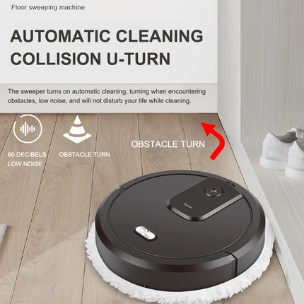 Donirt Smart Robot Vacuum & Mop Cleaner — Dry/Wet Mopping, Humidifying Spray, UV Light | White, Black, Red