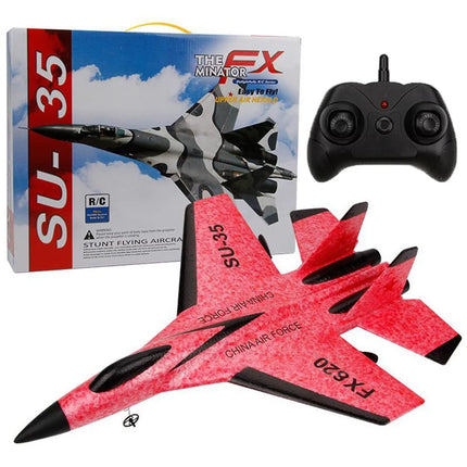RC Mini Fighter Jet Foam Glider | RX620, J20 FX630 & SU57 FX657 | 2.4G Remote Control Airplane for Kids & Beginners