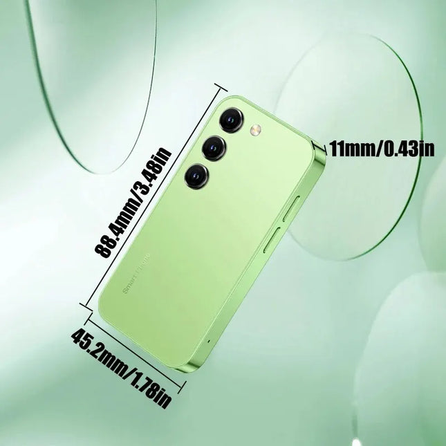 SOYES S26 Mini Smartphone — 3" Android 8.1, Dual SIM, 2GB+16GB, 1000mAh, Type-C | Black & Green