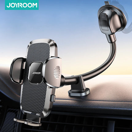 Car Phone Holder 360° View — Dashboard, Air Vent & Curved Rod Mount | Universal 4.7–6.7" | JR-ZS259