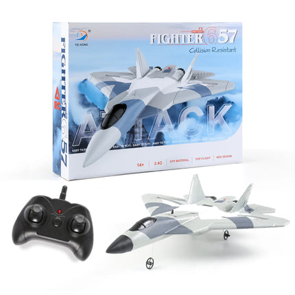 RC Mini Fighter Jet Foam Glider | RX620, J20 FX630 & SU57 FX657 | 2.4G Remote Control Airplane for Kids & Beginners