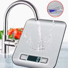 Digital Kitchen Scale — LED Display, 5kg/1g, Stainless Steel, 6 Units | Silver