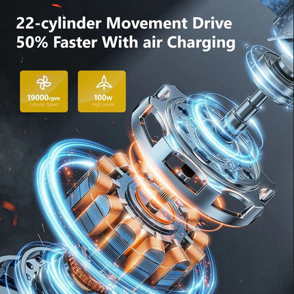 Portable Car Air Pump 12V 150PSI — Electric Tire Inflator with LED Light