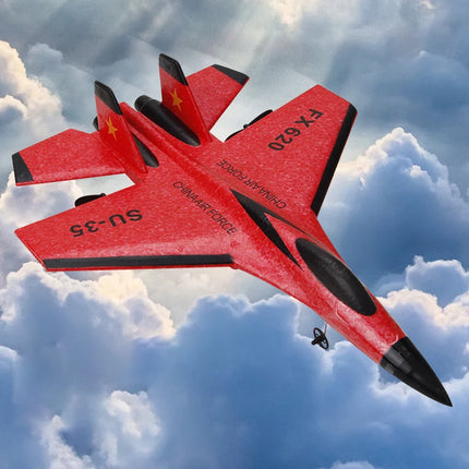 RC Mini Fighter Jet Foam Glider | RX620, J20 FX630 & SU57 FX657 | 2.4G Remote Control Airplane for Kids & Beginners