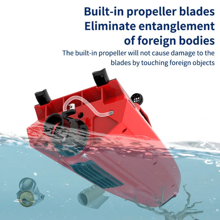 TX725 / TX727 RC Turbojet Speedboat | 2.4G 30km/h+ High-Speed Remote Control Jet Boat | Red, Black, Gray & Green