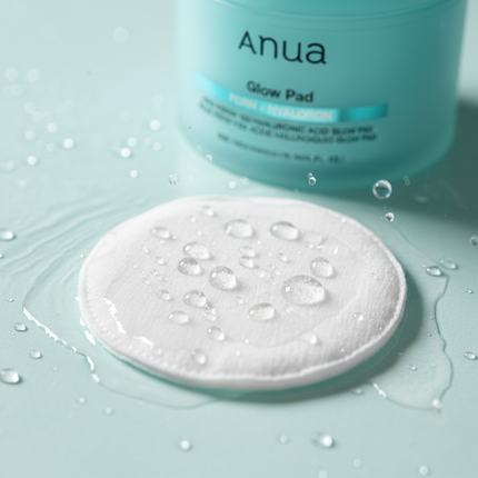 Anua Glow Pad - Texture Shot