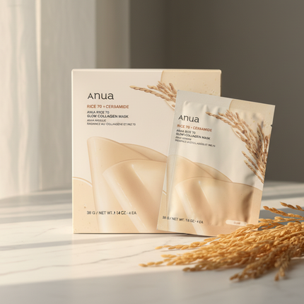 Anua Rice 70 Glow Mask - Lifestyle