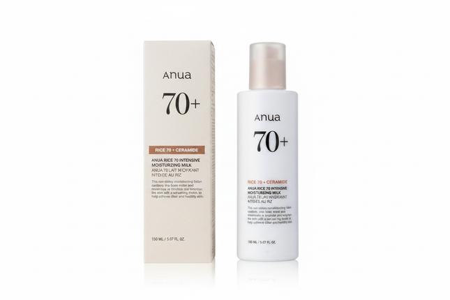 ANUA Rice 70 Moisturizing Milk — Centered Product Shot