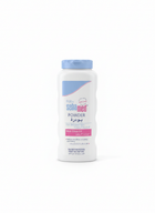 Baby Powder White Background