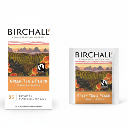 Birchall Green Tea & Peach - Clean Product Shot