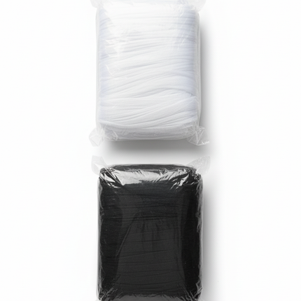 Black and White Hairnet Packages - Original