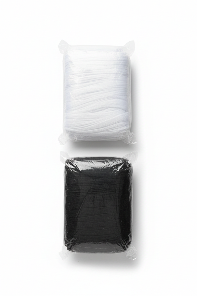Black and White Hairnet Packages - Original