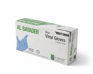 Blue Vinyl Gloves Product