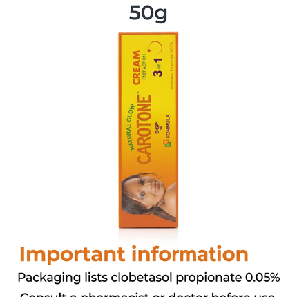 Carotone Fast Action Cream 50g information image