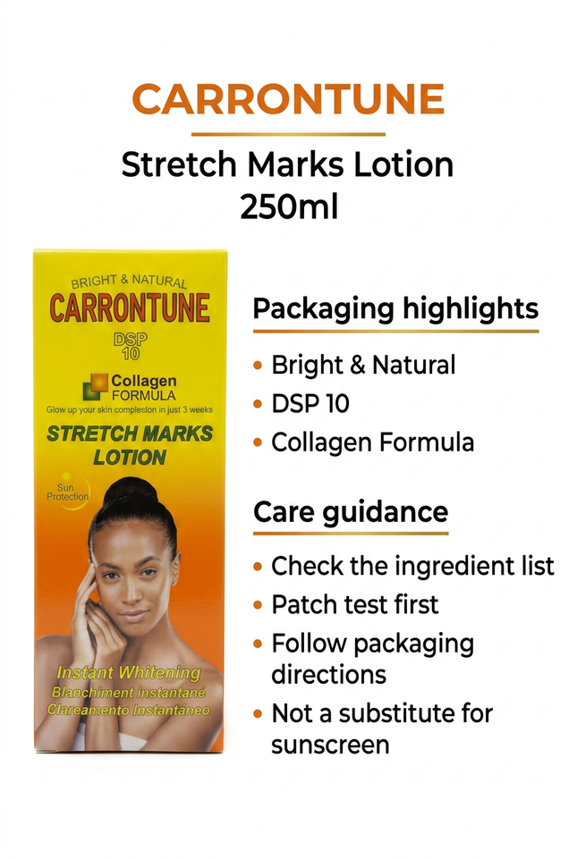 Carrontune Stretch Marks Lotion 250ml info image
