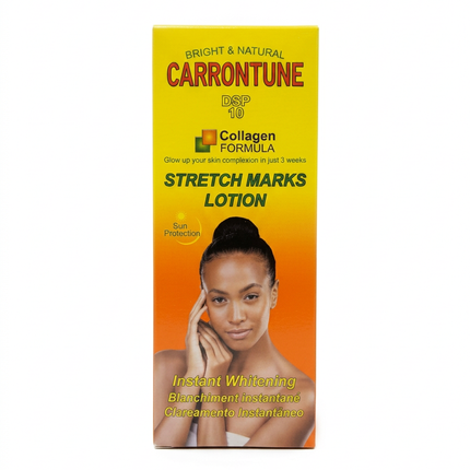Carrontune Stretch Marks Lotion packaging shot