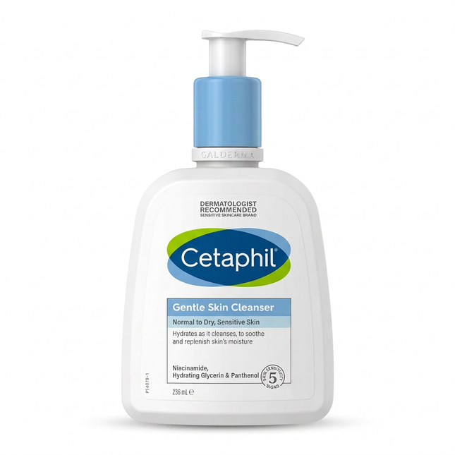 Cetaphil product shot without the side sticker