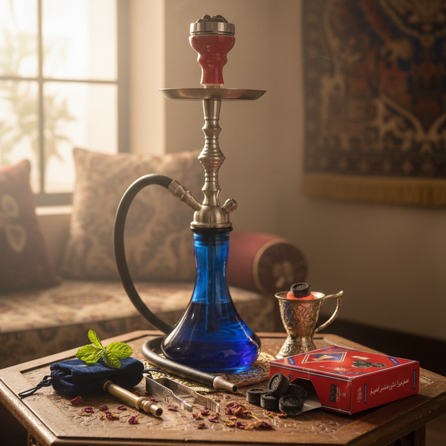 Charcoal with Hookah
