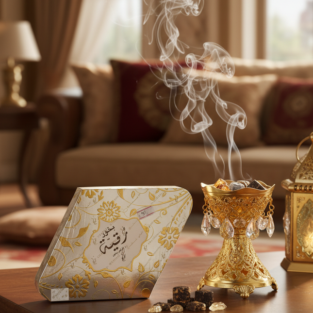 Clear Gold Bakhoor Lifestyle