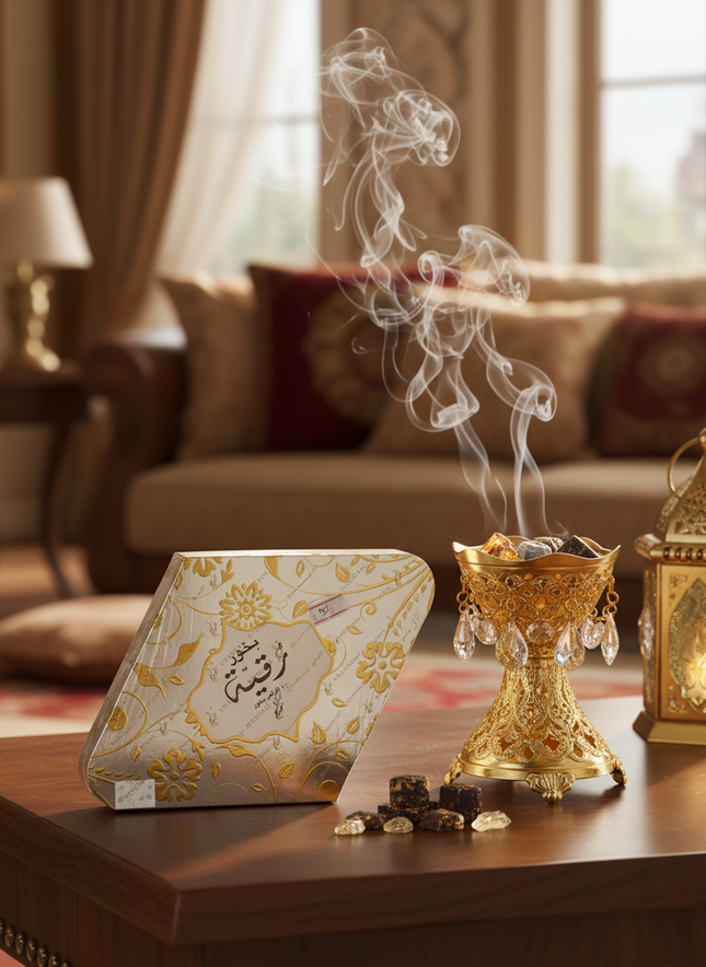 Clear Gold Bakhoor Lifestyle