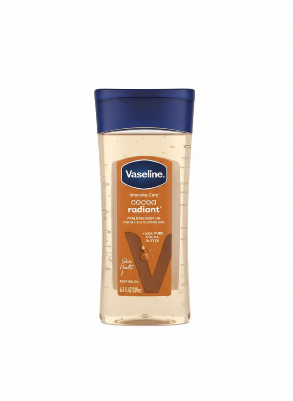 Vaseline Cocoa Radiant Vitalizing Body Gel Oil - 200ml | Skin Health for All