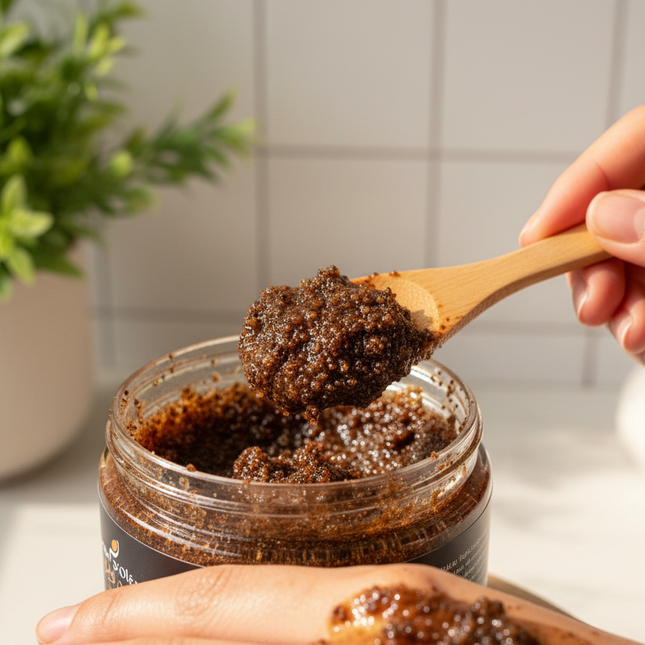 Coffee Scrub Texture