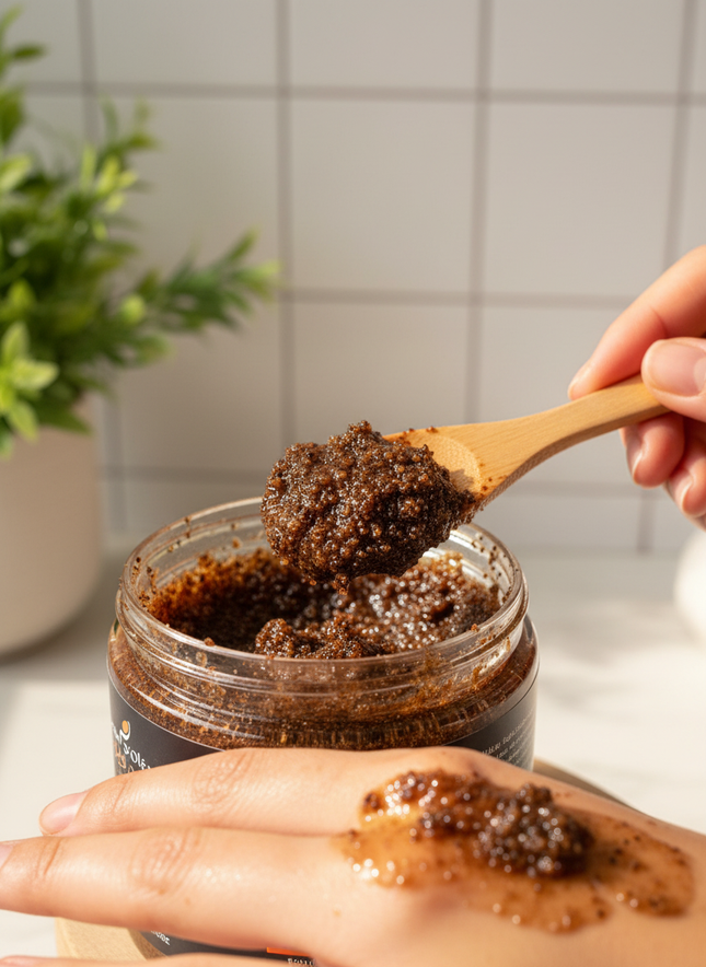 Coffee Scrub Texture
