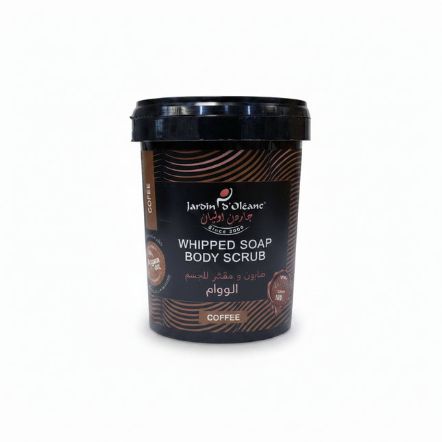 Coffee Whipped Soap Body Scrub – Clean Shot