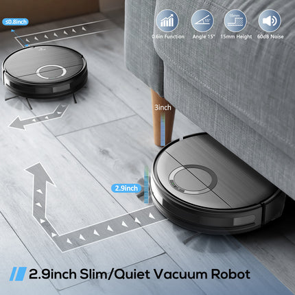 Intelligent Self-Cleaning Wireless Robot Vacuum Cleaner – Automatic Electric Sweeping & Mopping