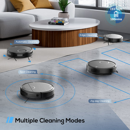 Intelligent Self-Cleaning Wireless Robot Vacuum Cleaner – Automatic Electric Sweeping & Mopping