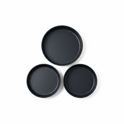 Fatafeat 3-Piece Round Tray Set - Arranged