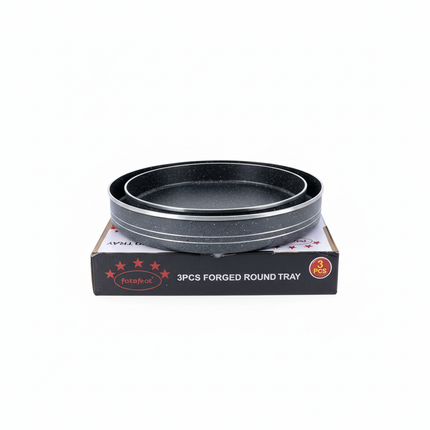 Fatafeat Round Tray Set - Clean Product Shot