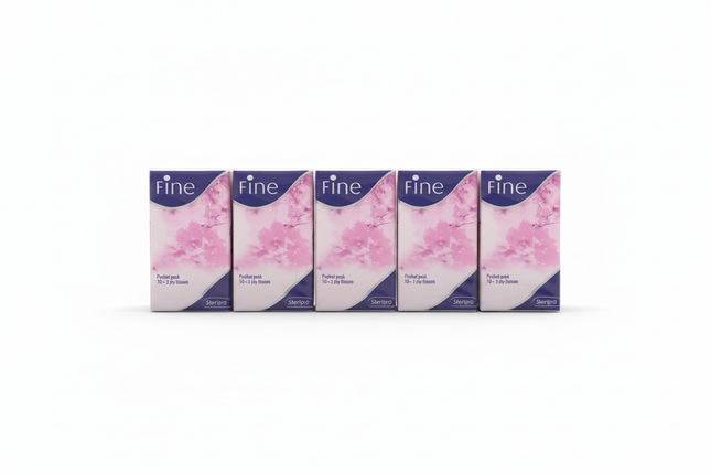 Fine Tissues - 5 packs horizontal (original)