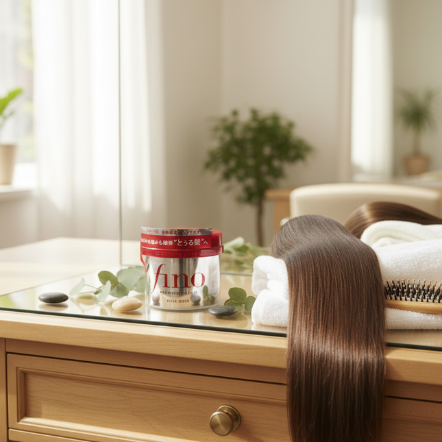 Fino Hair Mask Lifestyle