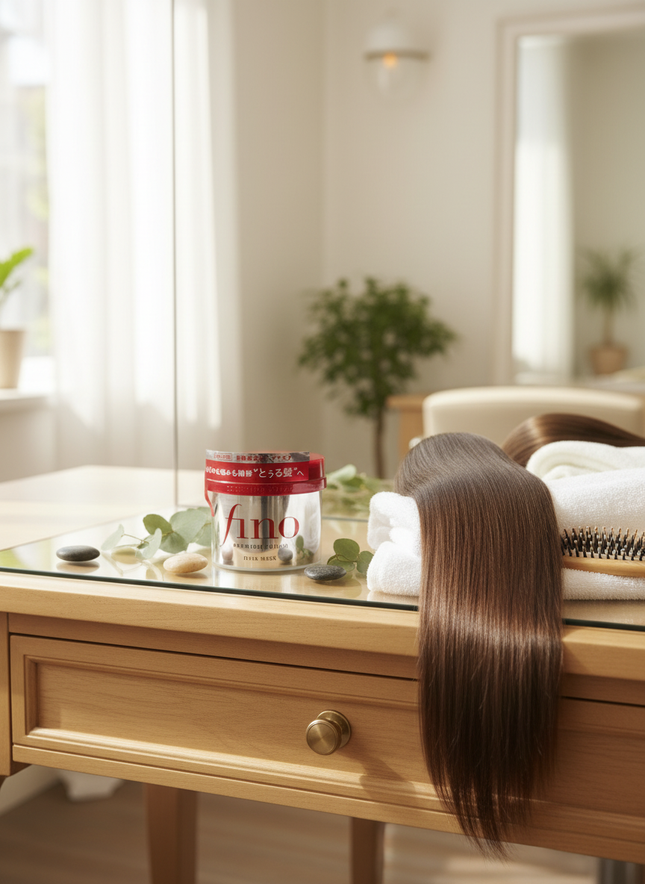 Fino Hair Mask Lifestyle