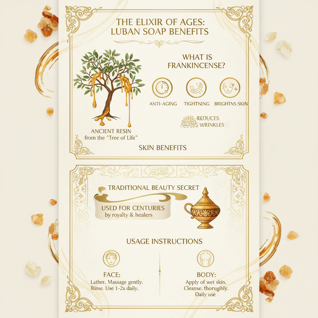 Frankincense Benefits Infographic