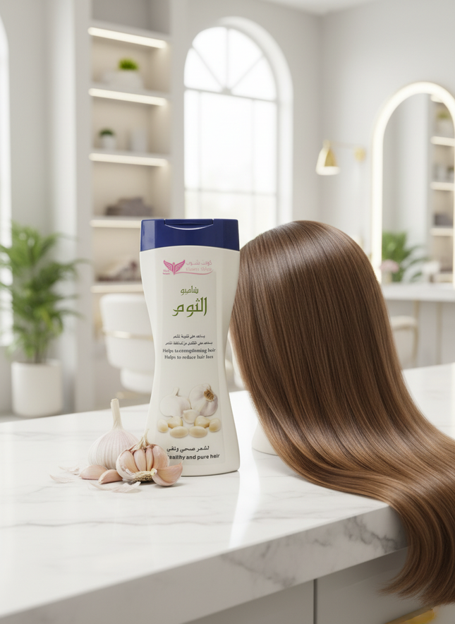 Garlic Shampoo Lifestyle